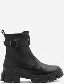 Botki Badura czarne dziecięce SARA CI12-9092-03