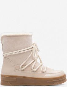 Botki na obcasie Jenny Fairy beżowe WS5806-04