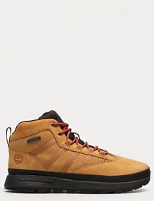Trzewiki Timberland brązowe dziecięce Euro Trekker Mid Leather
