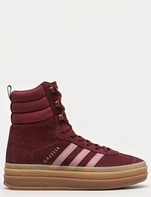 Trzewiki Adidas czerwone damskie Gazelle Boot W