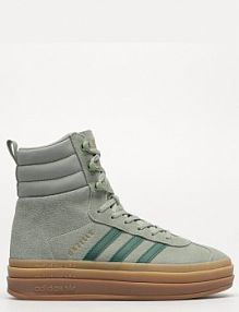 Trzewiki Adidas zielone damskie Gazelle Boot W