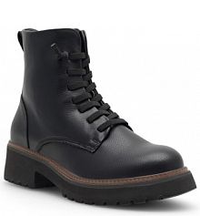 Botki na słupku Clara Barson czarne 