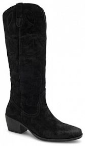 Kozaki na obcasie Lasocki czarne 