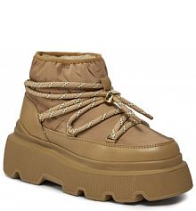 Botki Inuikii beżowe damskie 