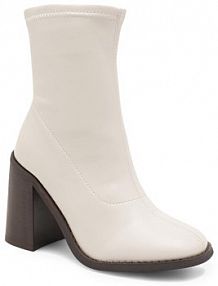Botki na słupku Jenny Fairy écru 