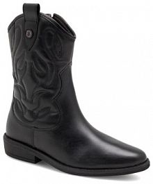 Kozaki Badura czarne dziecięce 