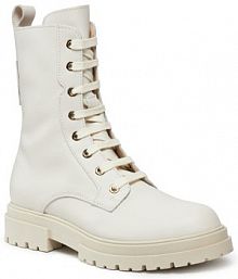 Trapery Patrizia Pepe beżowe damskie 