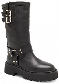 Kozaki Badura czarne damskie 