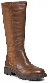 Kozaki Caprice brązowe damskie 