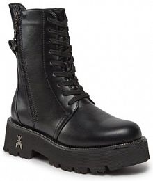 Trapery Patrizia Pepe czarne damskie 