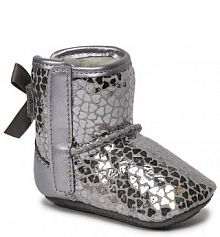Kozaki Ugg srebrne dziecięce 