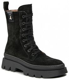 Trapery Patrizia Pepe czarne damskie 