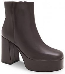 Botki na słupku Jenny Fairy brązowe 