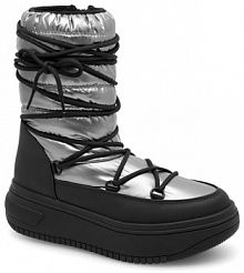 Śniegowce Jenny Fairy srebrne damskie 