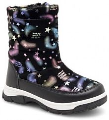 Kozaki Nelli Blu czarne dziecięce 