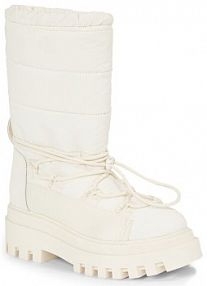 Botki Calvin Klein Jeans białe damskie 