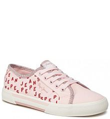 Tenisówki Pepe Jeans różowe dziecięce 