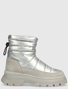 Śniegowce Boss  srebrne damskie 50504540.040