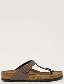 Japonki Birkenstock  brązowe męskie 43751.M