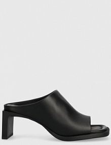 Klapki eleganckie Tommy Jeans  czarne damskie EN0EN02382