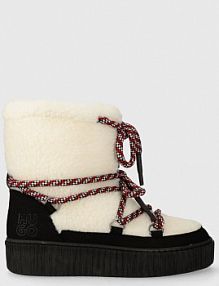 Śniegowce HUGO  białe damskie 50504979.101