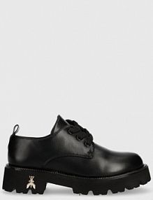 Mokasyny PATRIZIA PEPE  czarne dziecięce PPJ775.34