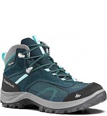 Buty turystyczne damskie Quechua MH100 MID wodoodporne