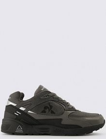Buty sportowe męskie LCS R1100 czarne SOLE dark gull gray LE COQ SPORTIF