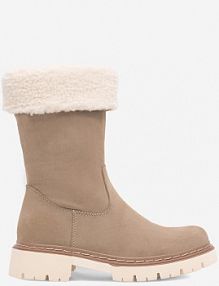 Botki na obcasie Jenny Fairy beżowe GAMMA WS5866-23