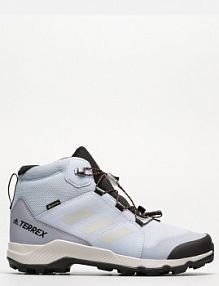 Trzewiki Adidas Performance niebieskie dziecięce Adidas Terrex Mid Gtx K