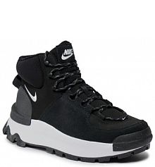 Półbuty sznurowane Nike czarne damskie 