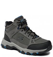 Trapery Skechers szare męskie 