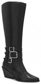 Kozaki na obcasie Eva Minge czarne 