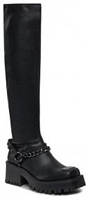 Kozaki na obcasie Steve Madden czarne 