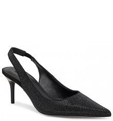 Sandały na szpilce Badura czarne 