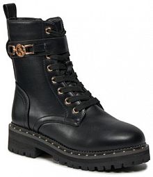 Trapery Patrizia Pepe czarne dziecięce 