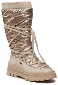 Śniegowce s.Oliver beżowe damskie 