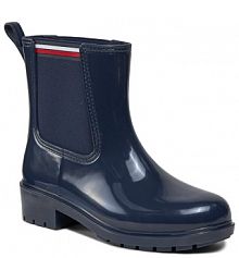 Kalosze Tommy Hilfiger granatowe damskie 