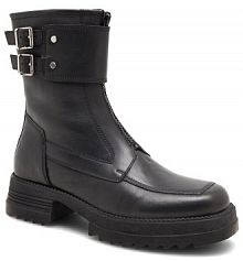 Botki na słupku Sergio Bardi czarne 