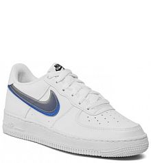 Półbuty sznurowane Nike białe damskie 