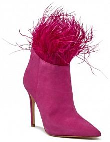 Botki na szpilce MICHAEL Michael Kors różowe 