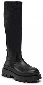 Kozaki R.Polański czarne damskie 