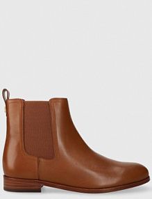 Sztyblety Lauren Ralph Lauren  brązowe damskie 802908354002.270