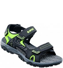 Sandały Hi-Tec beżowe dziecięce 96385-BLK/DK G/LI