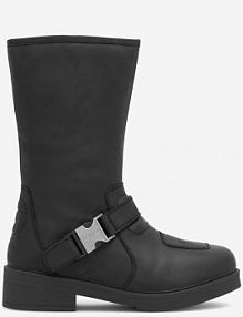 Botki Badura czarne męskie BIKER-01 MI24