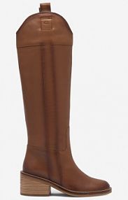 Kozaki gino rossi brązowe damskie DORA-110383