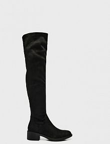 Czarne kozaki na obcasie House damskie 8799Z-99X