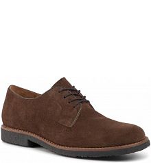 Półbuty sznurowane Gino Rossi brązowe męskie 