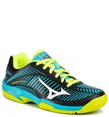 Buty do tenisa Mizuno czarne dziecięce 