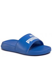 Klapki Puma niebieskie dziecięce 